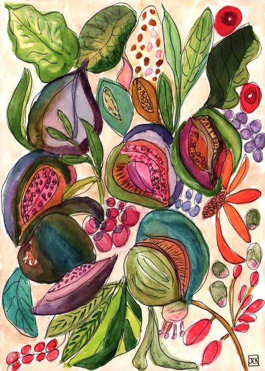 Colorful Figs